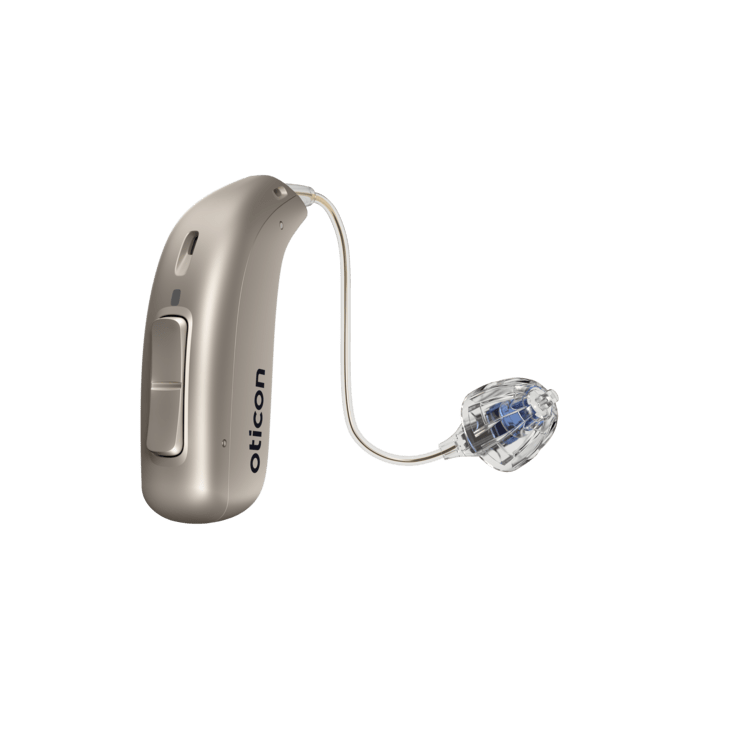 Oticon Hörgerät 1 / Akku / Quarzsand Oticon More